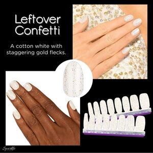 Color Street Nail Polish Strips: Leftover Confetti